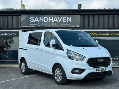 Used Ford Transit Custom Limited 130 HP (95 kW) 2023 White Van
