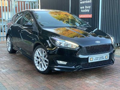 Black Used 2018 Ford Focus ST-Line Hatchback | £6,750 (Fair price)