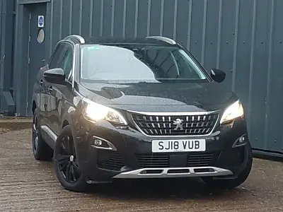 Used Peugeot 3008 Allure 131 HP (96 kW) 2018 Black SUV