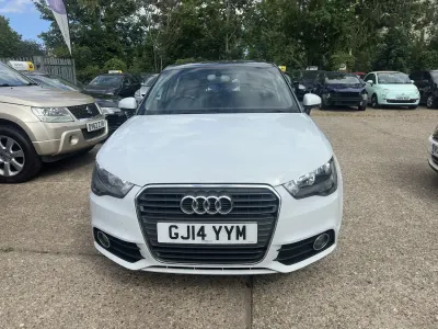 Used Audi A1 Sport 122 HP (89 kW) 2014 White Hatchback