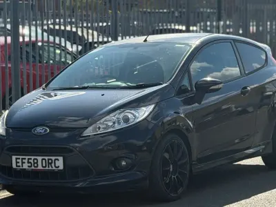 Used Ford Fiesta Zetec 89 HP (65 kW) 2009 Black Hatchback