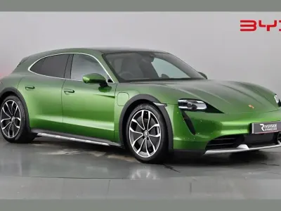 Used Porsche Taycan 500 kW (680 HP) 2023 Green Sedan