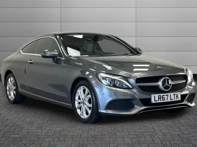Used Mercedes C250 Premium Plus 204 HP (150 kW) 2017 Grey Coupe
