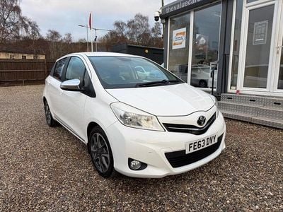 White Used 2013 Toyota Yaris Multidrive S Hatchback | £6,890 (Fair price)