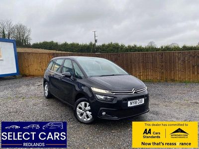 Used Citroën Grand C4 Picasso Touch 100 HP (73 kW) 2018 Black MPV