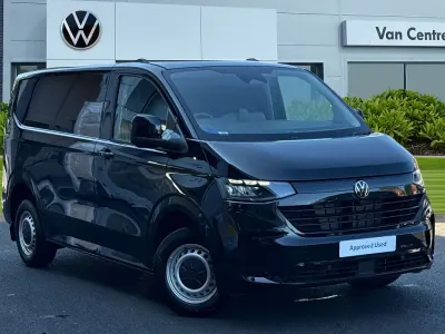 New VW T7 150 HP (110 kW) 2026 Black Van