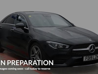 Used Mercedes CLA220 AMG Line Premium 190 HP (139 kW) 2019 Black Sedan