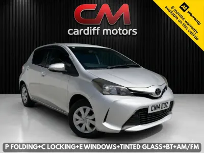 Used Toyota Vitz 2014 Silver Hatchback