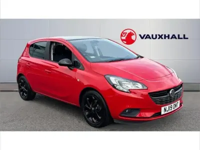Used Vauxhall Corsa 75 HP (55 kW) 2019 Red Hatchback