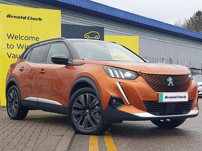 Used Peugeot e-2008 Premium 100 kW (136 HP) 2022 Orange SUV