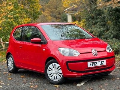 Red Used 2012 VW up! move up! Hatchback | £3,495 (Fair price)