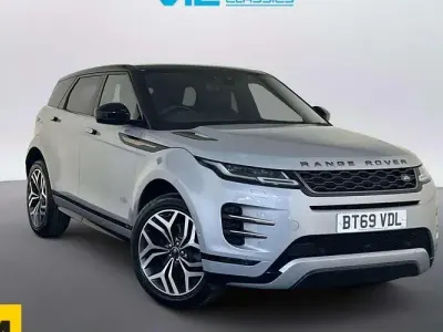 Używany Land Rover Range Rover evoque First Edition 182 KM (133 kW) 2019 Srebrny SUV