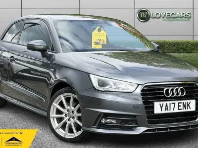 Used Audi A1 S-Line 125 HP (91 kW) 2017 Grey Hatchback