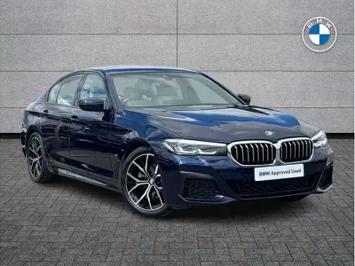 Used BMW 520 M Sport 187 HP (137 kW) 2022 Blue Sedan