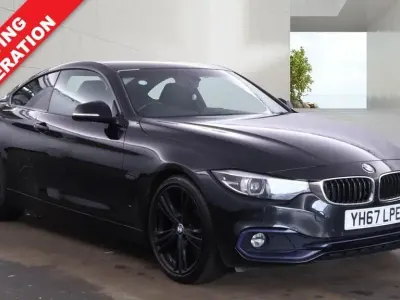 Used BMW 420 Sport Line 190 HP (139 kW) 2017 Black Coupe