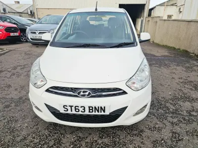 Begagnad Hyundai i10 Active 2013 Vit Halvkombi
