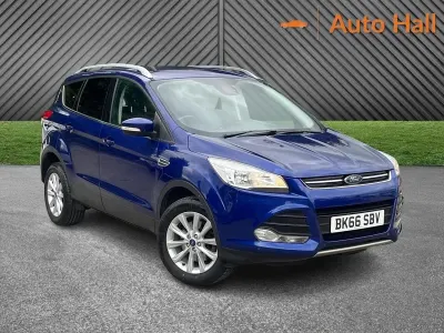 Used Ford Kuga Titanium 150 HP (110 kW) 2016 Blue SUV