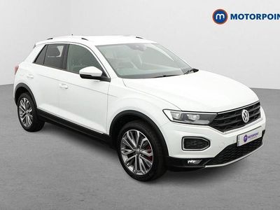 White Used 2018 VW T-Roc SEL SUV | £14,599 (Fair price)