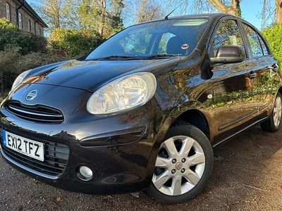 Black Used 2012 Nissan Micra Acenta Hatchback | £6,100 (A bit pricey)