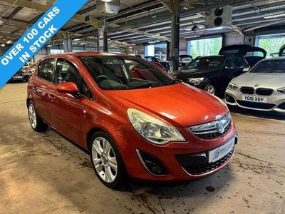 Used Vauxhall Corsa 100 HP (73 kW) 2011 Orange Hatchback