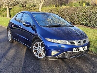Blue Used 2010 Honda Civic EX Hatchback | £2,990 (Fair price)