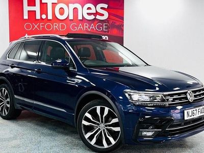 Used VW Tiguan R-line 150 HP (110 kW) 2017 Blue SUV