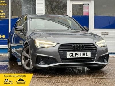 Used Audi A4 Black Edition 190 HP (139 kW) 2019 Grey Estate