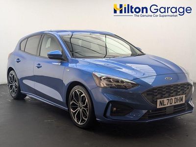 Blue Used 2021 Ford Focus ST-Line X Hatchback | £14,750 (Fair price)