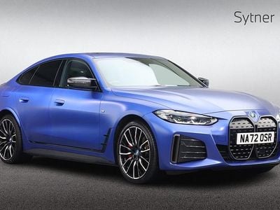 Blue Used 2022 BMW i4 Shadowline Sedan | £38,500 (Expensive)