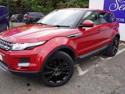 Begagnad Land Rover Range Rover evoque Pure 190 HK (139 kW) 2015 Röd Halvkombi