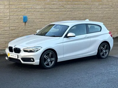 Used BMW 116 Sport Line 2015 White Hatchback