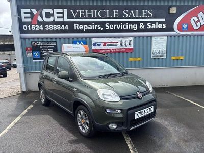 Used Fiat Panda Trekking 85 HP (62 kW) 2015 Green Hatchback