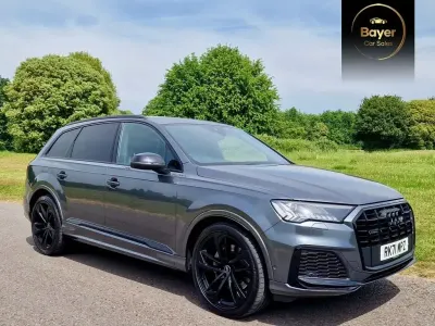 Used Audi Q7 Black Edition 340 HP (250 kW) 2021 Grey SUV