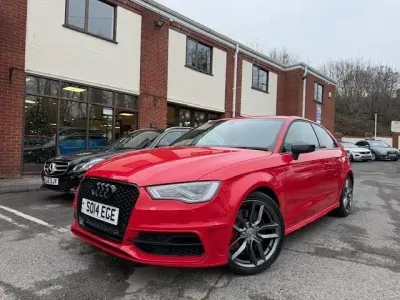 Used Audi A3 S-Line 310 HP (228 kW) 2014 Red Hatchback