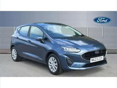 Used Ford Fiesta Trend 99 HP (72 kW) 2023 Blue Hatchback