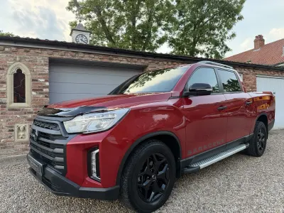 Used SsangYong Musso 187 HP (137 kW) 2023 Red Pickup