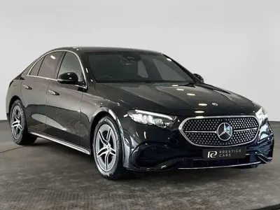 Used Mercedes E200 AMG line 204 HP (150 kW) 2025 Black Sedan