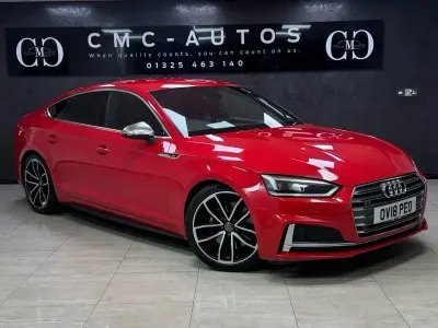 Used Audi S5 Sportback Advanced 354 HP (260 kW) 2018 Red Hatchback