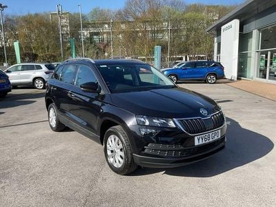 Used Skoda Karoq SE 85 HP (62 kW) 2018 Black SUV