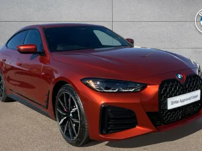 Begagnad BMW 420 Gran Coupé M Sport 181 HK (133 kW) 2022 Orange Sportkupé