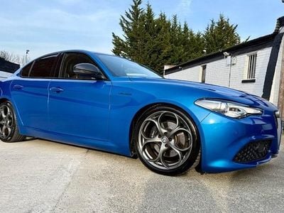 Used Alfa Romeo Giulia Veloce 280 HP (205 kW) 2019 Blue Sedan