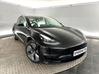 Used Tesla Model 3 Long Range AWD 366 kW (498 HP) 2019 Black Sedan
