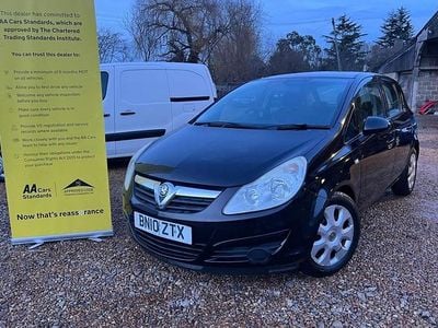 Black Used 2010 Vauxhall Corsa Hatchback | £4,299 (Good price)