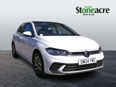 Used VW Polo Life 95 HP (69 kW) 2024 White Hatchback
