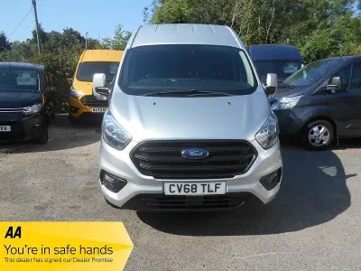Used Ford Transit Custom Trend 105 HP (77 kW) 2018 Silver Van