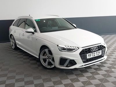 Used Audi A4 S-Line 204 HP (150 kW) 2022 White Estate