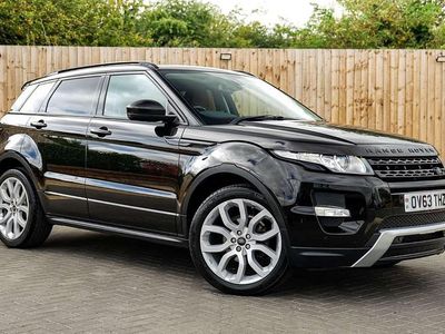 Black Used 2013 Land Rover Range Rover evoque Dynamic SUV | £8,795 (Fair price)
