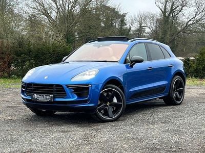 Used Porsche Macan Turbo 440 HP (323 kW) 2020 Blue SUV