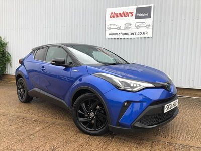 Used Toyota C-HR 122 HP (89 kW) 2021 Blue SUV