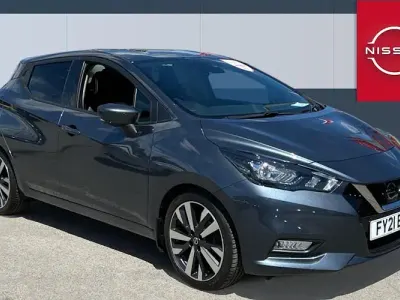 Used Nissan Micra Tekna 92 HP (67 kW) 2021 Grey Hatchback
